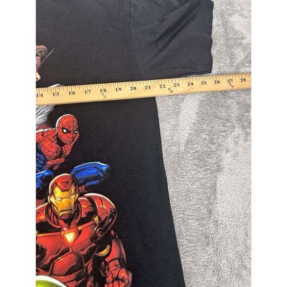 Vintage Marvel Mad Engine Short Sleeve T Shirt Men's Size Large Black - Picture 6 of 8
